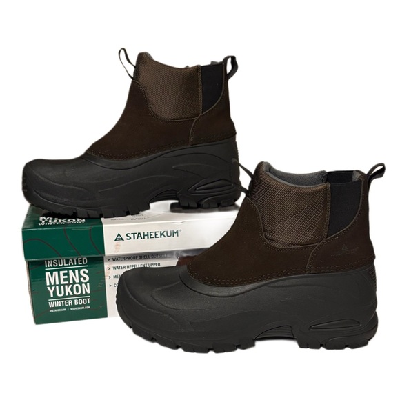 Staheekum Other - Staheekum Men's Yukon Insulated Boots - Brown and Black